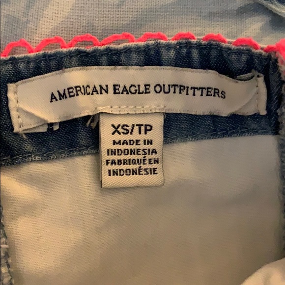 American Eagle denim-ish style crop top - Picture 3 of 5